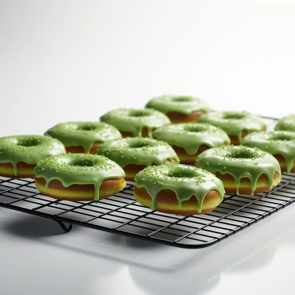 Delightful Donut Recipe: How to make Matcha Donuts TINNIES